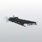 XT-LASER W32130 nagyteljesitményű lézervágó gép nagy munkaterülettel oldalról nézve