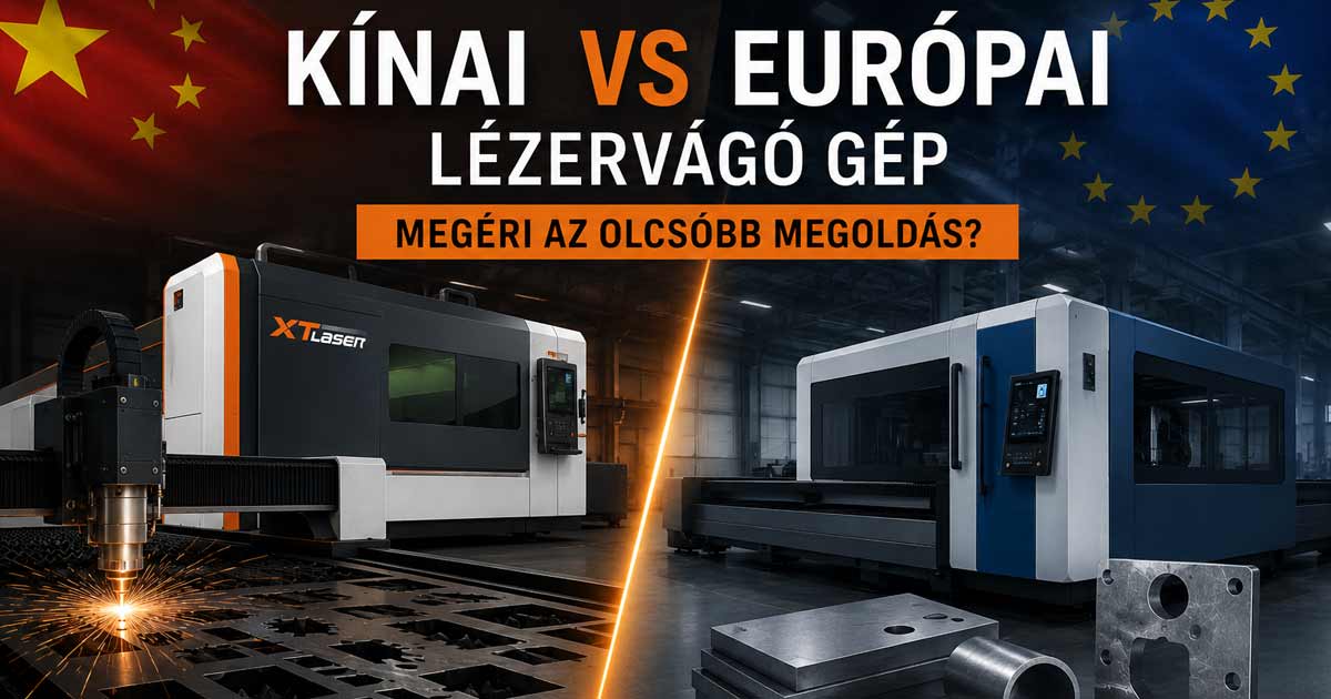 Kínai vs európai lézervágó gépek