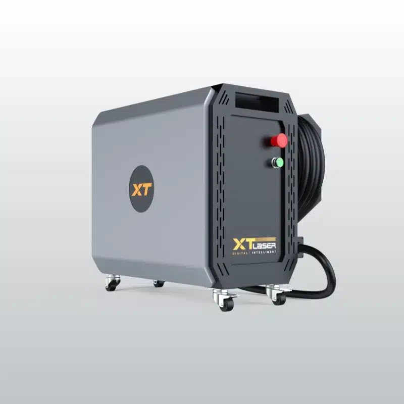 XT Laser Léghűtéses kézi lézerhegesztő gép oldalról nézve